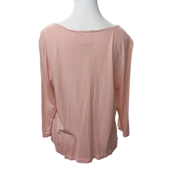 Old Navy Pink Top XXL Cotton Modal - Picture 2 of 6